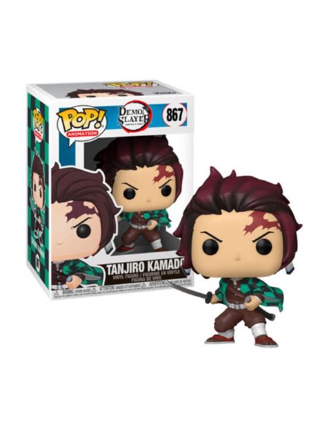 Comparativa de las ediciones regular y navideña de los Funko Pop de Tanjiro y Nezuko