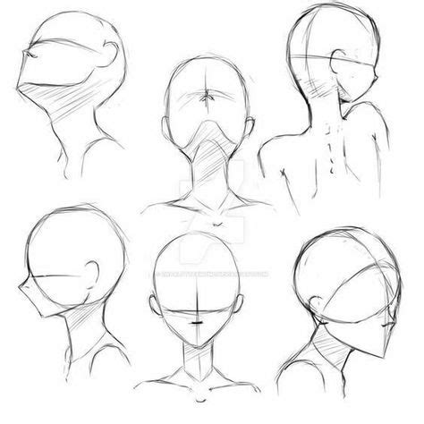 Boceto de rostro de personaje de anime con énfasis en los ojos