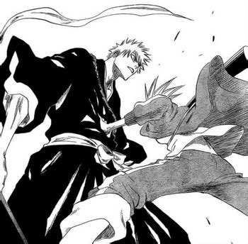 Ichigo Kurosaki luchando contra Hiyori Sarugaki