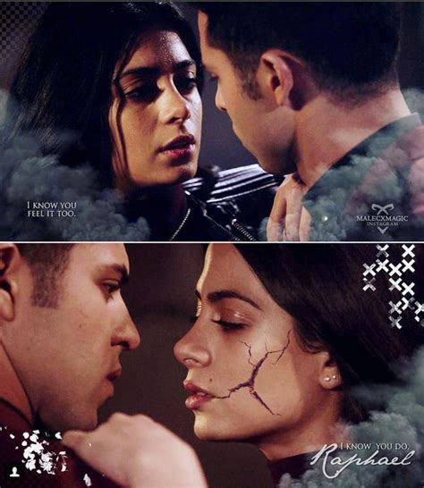 Isabelle Lightwood y Raphael Santiago