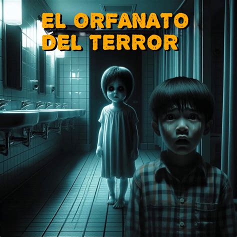 Ilustración de un orfanato con un niño solitario