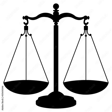 Símbolo de una balanza inclinada, representando justicia o venganza