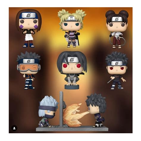 Colección de Funko Pop de Naruto