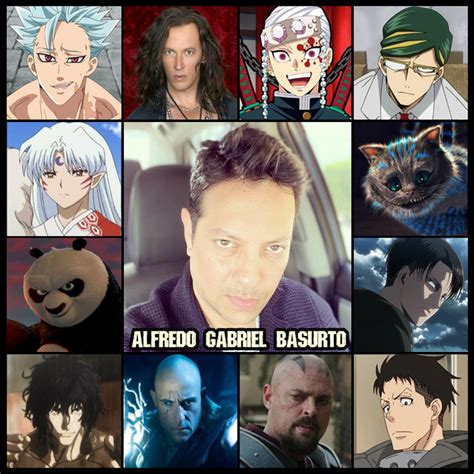 Alfredo Basurto en un estudio de doblaje