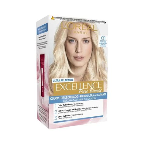 Envase del producto L'Oréal Paris Excellence Crema Color Ultra-Aclarante