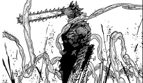 Ilustración de Pochita, el demonio motosierra de Chainsaw Man