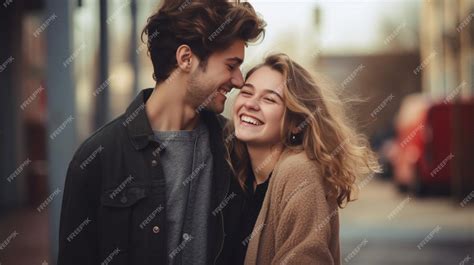Dos jóvenes enamorados compartiendo un tierno momento bajo la luna.