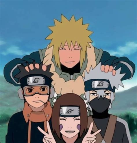 El Equipo Minato: Kakashi, Obito y Rin