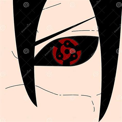 Ojo Sharingan con patrones complejos