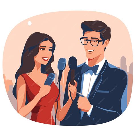Ilustración de los tres ex-almirantes como presentadores de radio