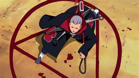 Símbolo de Jashin y Hidan realizando su ritual