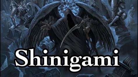 Representación mitológica de un Shinigami