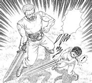 Guts hiere a Gambino en la mejilla durante un entrenamiento