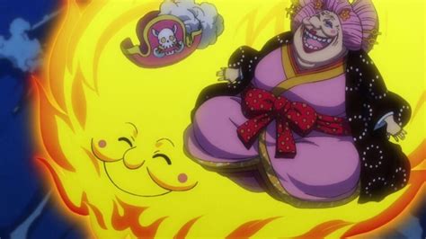 Big Mom atacando con Prometheus