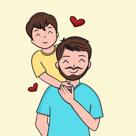 Imagen de un padre con sus hijos en un estilo de arte marcial