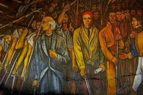Ilustración de Sota Hatate con banderas sobre las cabezas de otras personas
