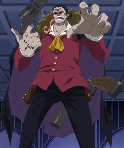 Vito, personaje de One Piece, con sus revólveres