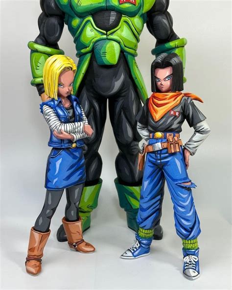 Comparativa de figuras de Androide 17 de Dragon Ball Z