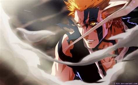 Ichigo Kurosaki en combate en Bleach