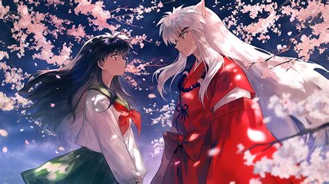 Inuyasha y Kagome en Inuyasha