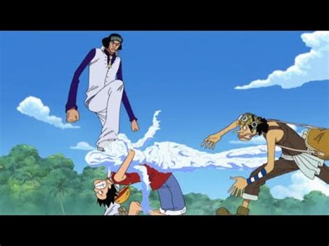 Luffy vs Aokiji