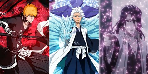 Ilustración de varios Bankai de Bleach