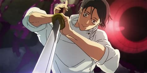 Representación visual de Yuta Okkotsu luchando