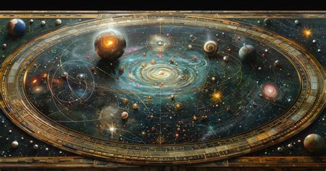 Mapa del universo de Fushigi Yugi con los reinos Konan, Kutou y Sairou