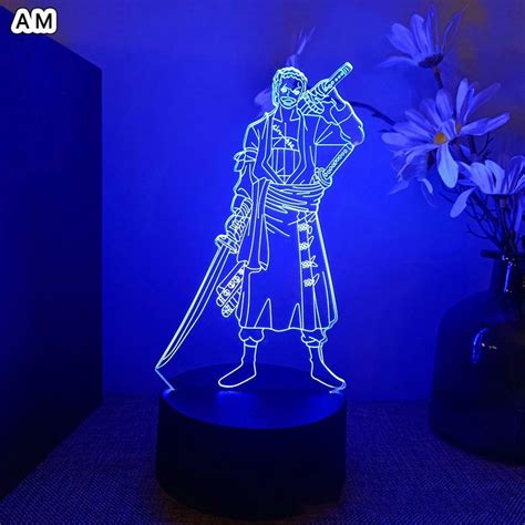 Lámpara diorama 3D de Zoro Nika