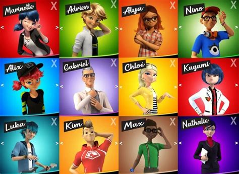 Personajes de Miraculous Ladybug