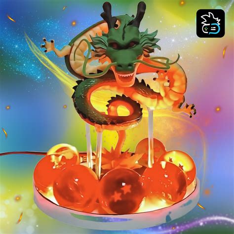 Figura de Shenron con Bolas de Dragón