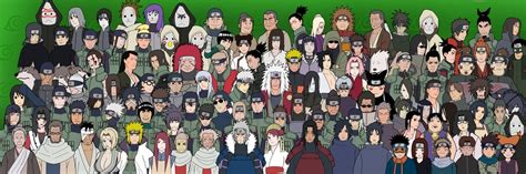 Representación de los ninjas de Konoha