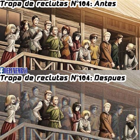 Lista de los 10 mejores de la Tropa de Reclutas del Ciclo Nº104