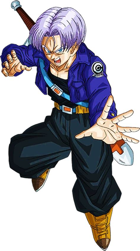 Apariencia de Trunks del Futuro en Dragon Ball Z