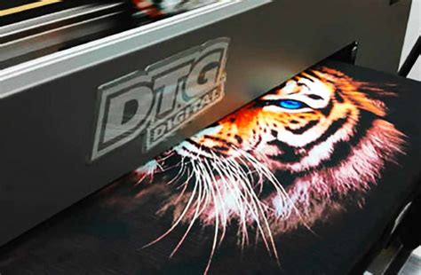 Proceso de estampado DTG