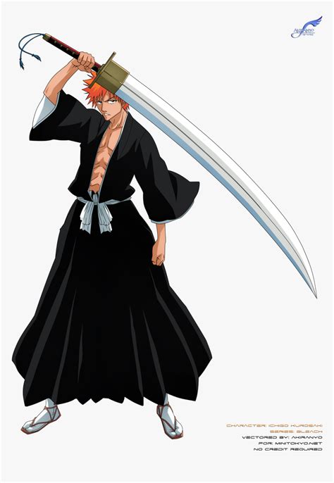 Ichigo Kurosaki con su primera Zanpakuto