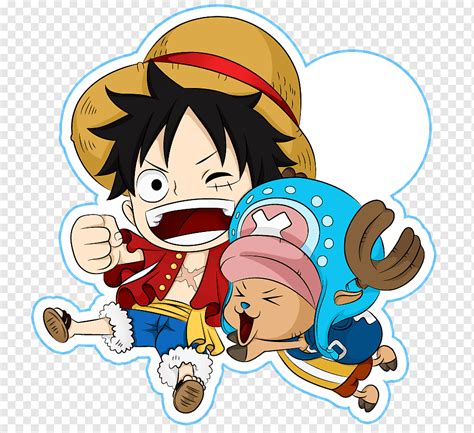 Tony Chopper y Monkey D. Luffy juntos