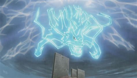 Representación de la técnica Kirin de Sasuke