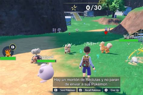 Interfaz de juego de Pokémon Titan