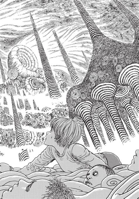 Uzumaki manga panels