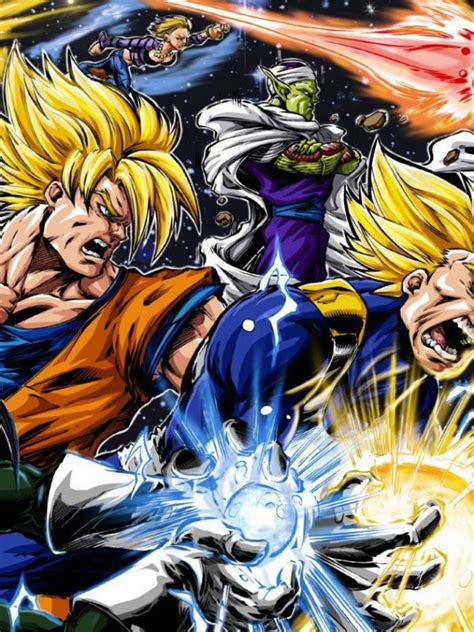 Ilustración del multiverso de Dragon Ball