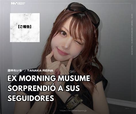 Foto de Tanaka Reina como miembro de Morning Musume