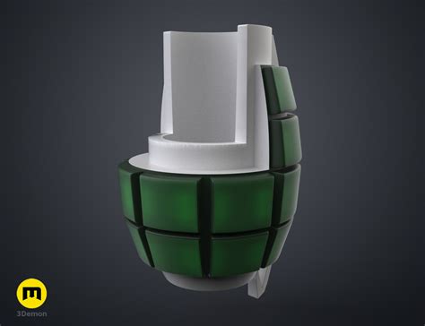 Detalles del traje de Bakugo: guantes de granada y cinturón