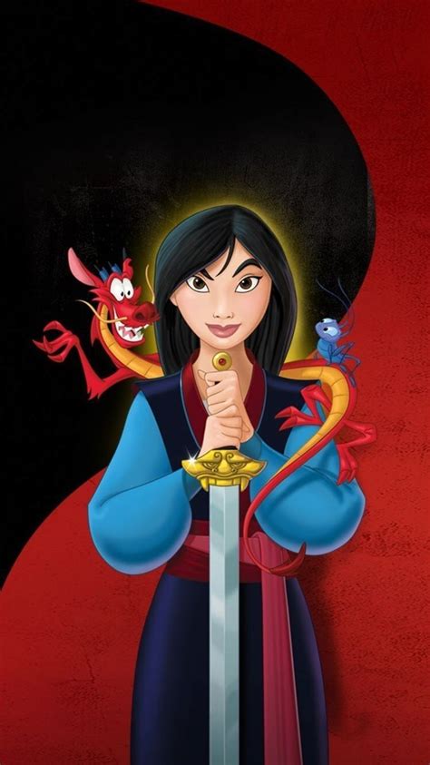 Arte conceptual de Mulan en un contexto romántico masculino