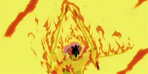 Zoro derrotando a Mr. 5 con su ataque Yaki Oni Giri