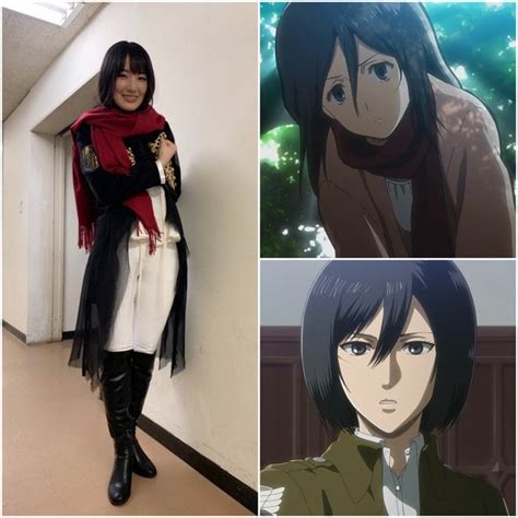 Yui Ishikawa como Mikasa Ackerman