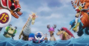 Criaturas marinas de One Piece