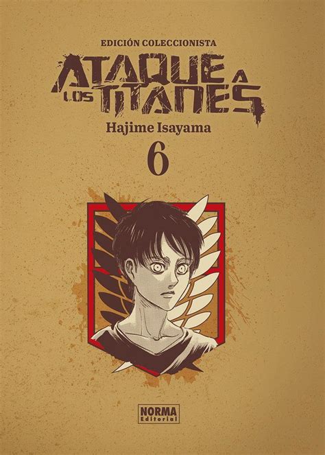Portada del manga Ataque a los Titanes Integral 6