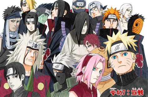 Comparación visual de Naruto y Naruto Shippuden (arte de personajes)