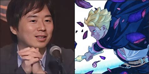 Masashi Kishimoto y Boruto Uzumaki